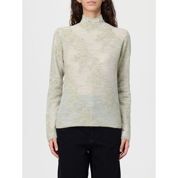 Ganni Sweater Woman Green - Picture 1 of 4